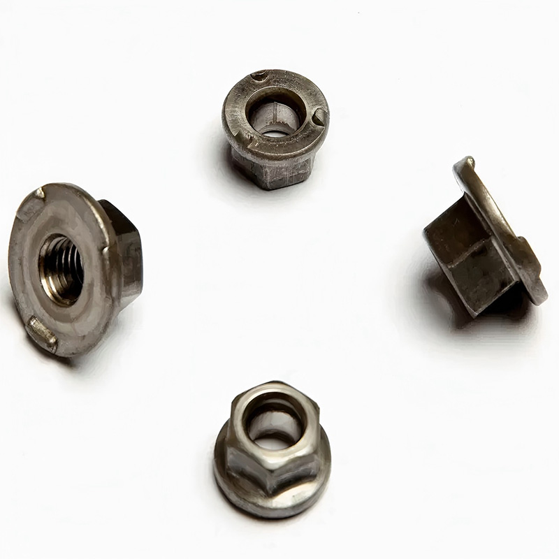 6 Teilgean Heics Weld Cnó le Flange