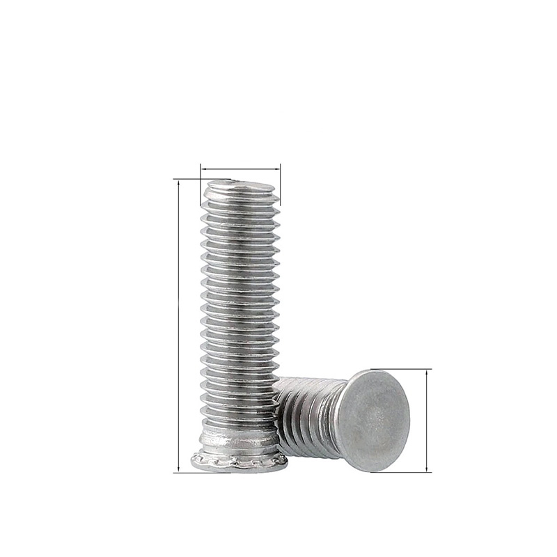 Cóimhiotal Alúmanaim Féinchrith Studs Flush Studs