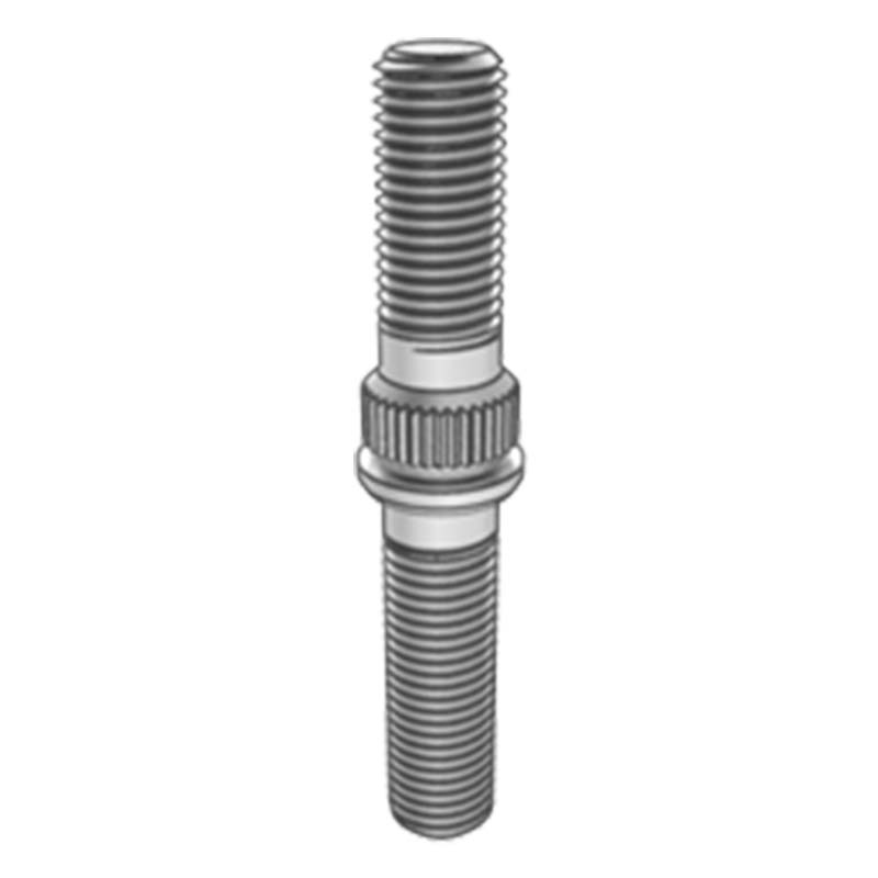 Graí rotha dúbailte le Knurled