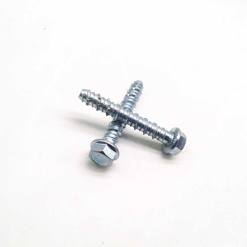 Scriú Ancaire Coincréite Ceann Hex Flange