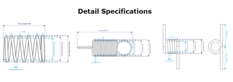 Hook Extension Tension Spring