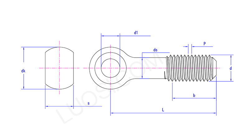 Threaded Rod Eye Bolt