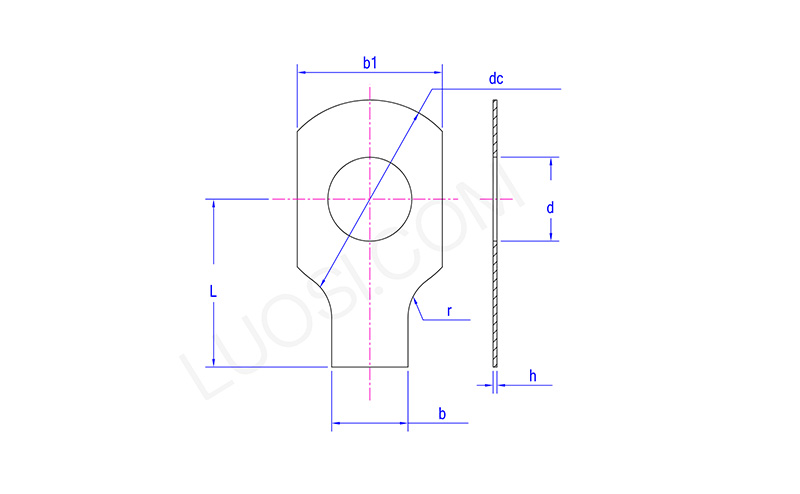 Carbon Steel Tab washers with long and short tab
