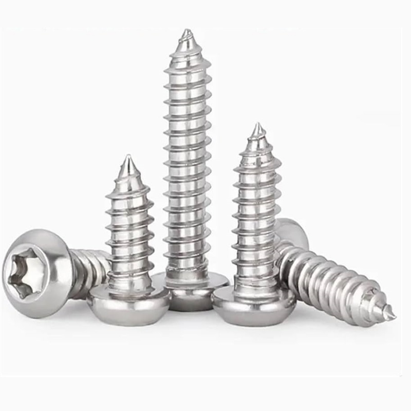 Sturdy 6 Scriúnna Féin Tapála Ceann Lobe Pan Torx